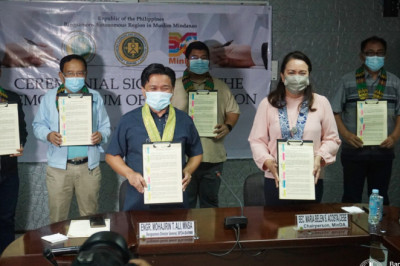 BARMM, MinDA ink pact for development ties