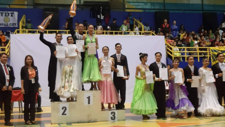 Tibungco Dancesport Team wins 5 medals in Gensan Dancesport Competition