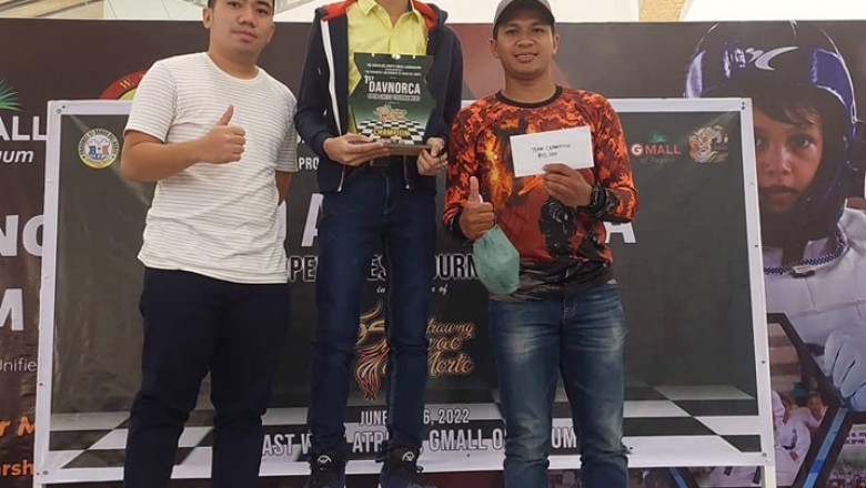 Panabo's Prince Alekhine team wins 1st DAVNORCA Open Chess Tournament