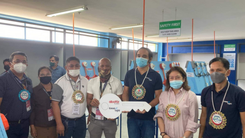 Davao Light donates P3M worth of EIM facilities, tools, and equipment