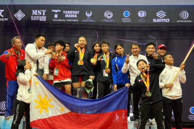 PH wins 15 golds in the Asian Youth Weightlifting Championship