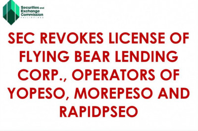 SEC Cancels Flying Bear Lending License and Corporate Registration