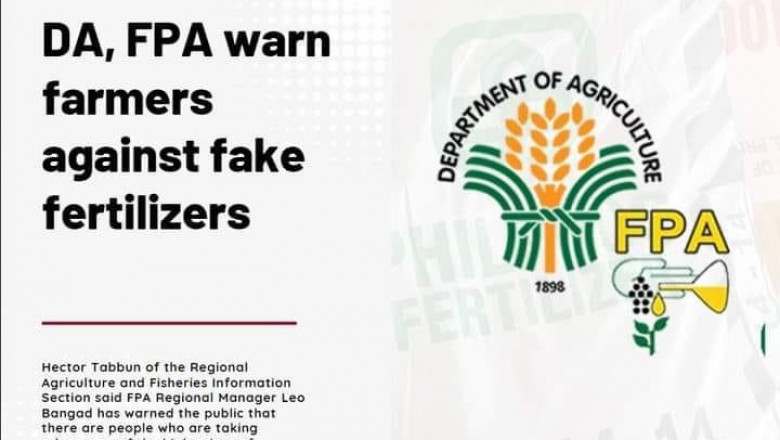 Pagkalat  ng mga pekeng fertilizers, iimbestigahan ng DA