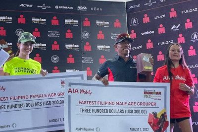 Ironman 70.3 triathlon Filipino champ  is COVID-19 survivor