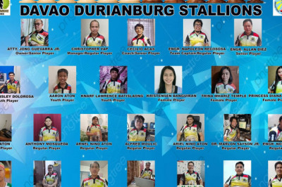 Davao City Durianburg Stallions are  PCL Season 4 champions
