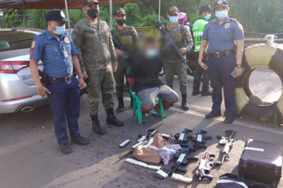 2 active soldiers in illegal guns nabbed