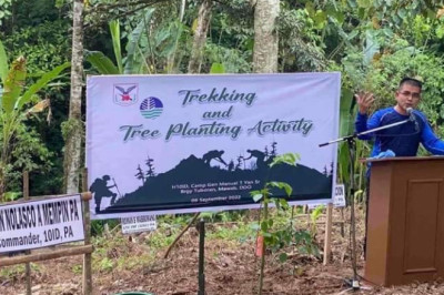 10th ID soldiers initiates tree planting within its camp
