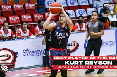 VIDEO: Malita PG carries Letran to 101-97 win over JRU