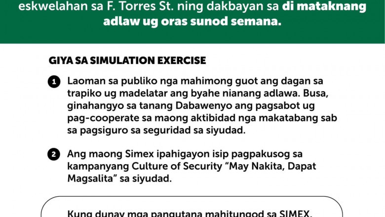 Security, safety clusters to conduct simulation exercise in public school