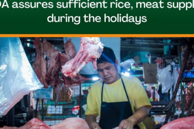 DA assures sufficient rice, meat supply during the holidays