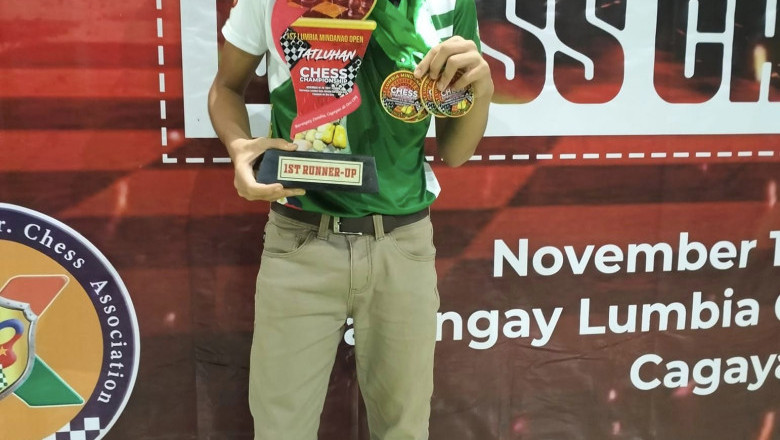 Panaboan teen gets 2nd place in CDO chess tourney