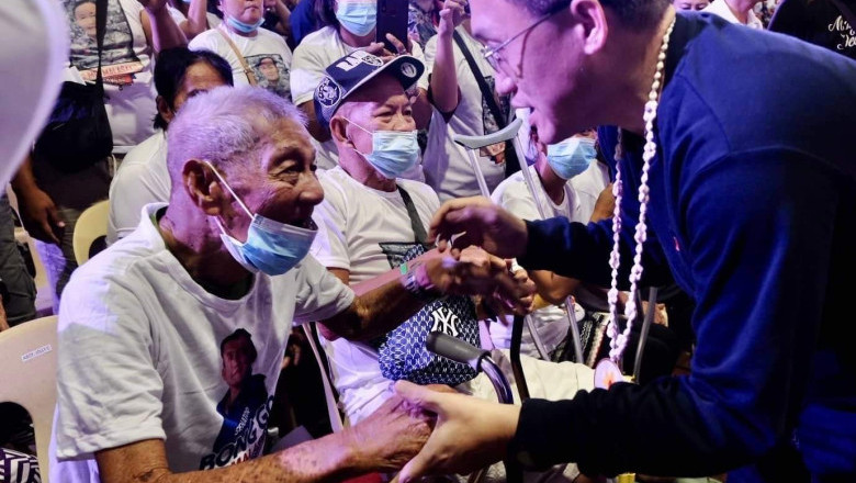 Thousands of typhoon victims personally aided by Bong Go and Robin Padilla in their visit to Zamboanga City