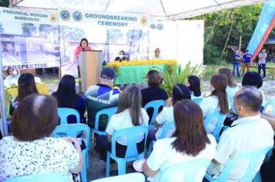 P10-M worth of Provincial Medicine Warehouse to rise in DdO capitol complex