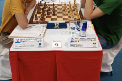 Panaboan teen stuns Moldovian teen in Manny Pacquiao chess tourney