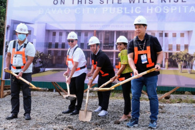 Davao City gov’t, UP breaks ground P1.7-B public hospital