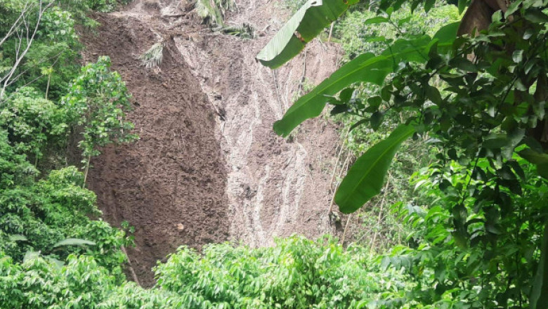 1 dead, 4 missing in Mati City landslide
