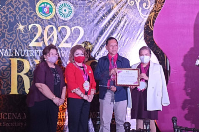 Davao del Norte bags top Nutrition Award