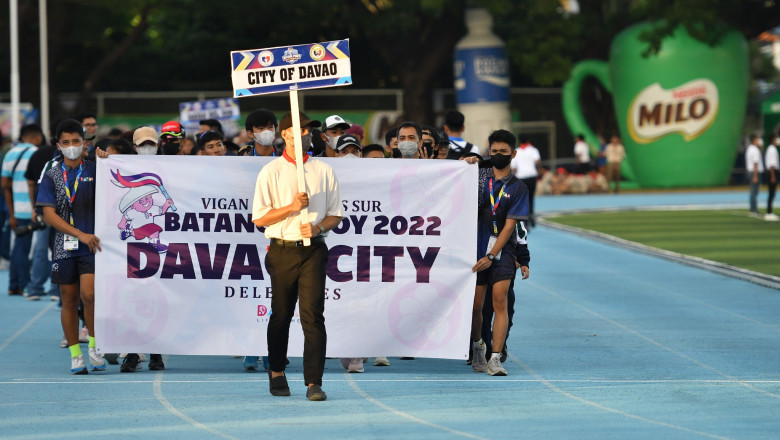 Davao City gets 10th place in Batang Pinoy national finals