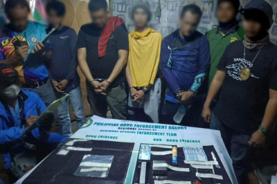 4 suspects nabbed in Davao City drug den raid