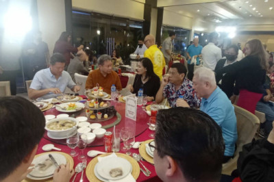 Former president Rodrigo Duterte  graces Davao City New Year Celebration of Discovery Hotels and Resorts
