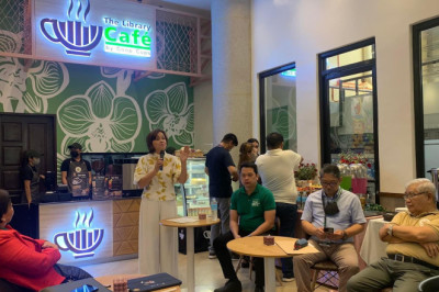 Library cafe launched in Davao; helps local coffee farmers