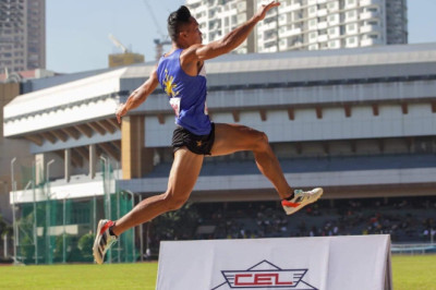 Injured Filipino trackster gets bronze in  Kazakhstan