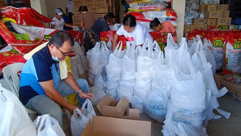 312 flood-hit families in Carmen, Davao del Norte get aid