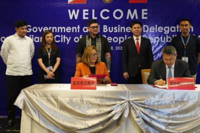 Davao City, Jinjiang, China ink trade deals