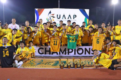 Davaoeno carries FEU to 11th UAAP juniors football crown