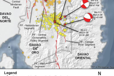 2,942 families affected by quakes in Davao de Oro: OCD 11 report