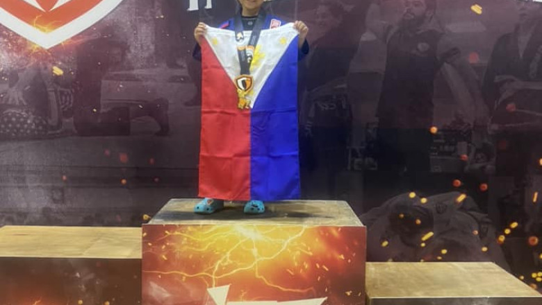 Dabawenyo kid wins 2 gold medals in Australia grappling tournament