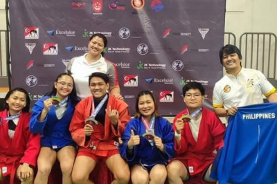 Pilipinas Sambo wins big in Singapore tourney