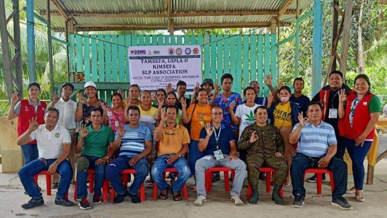 Former NPA areas in Cotabato receive P1.5-M aid