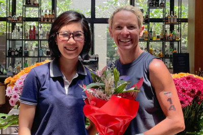 Dusit Thani Residence Davao fete Alveo 70.3 Ironman winners