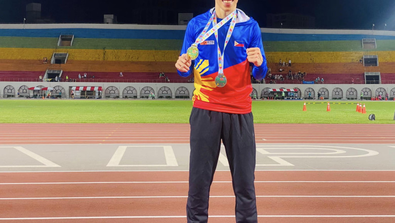 Ex-UM track star gets 2 medals in Taiwan