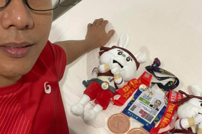 Veteran Davaoeno para-athlete wins two bronze medals in ASEAN Para Games 2023