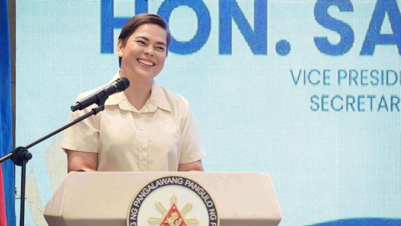 VP Sara graces book launch of sea mishap survivor