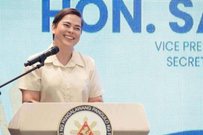VP Sara graces book launch of sea mishap survivor