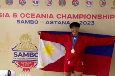 Pilipinas Sambo wins 3 medals in 2023 Asian Oceania Sambo Championship