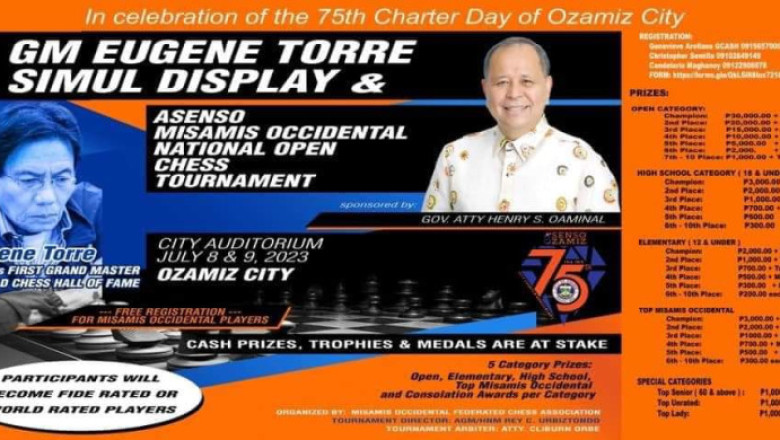 Only 300 participants allowed for Ozamis charter day chessfest