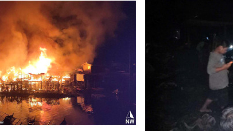 Kid dies, 1 injured in Davao City fire