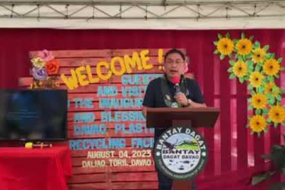 Plastic 3R recycling facility launched in Davao City