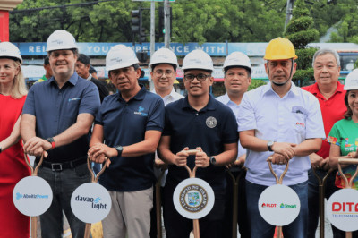 PLDT, Smart reinforces support for Davao City’s underground cabling project