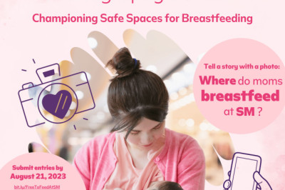 SM Cares promotes safe spaces for breastfeeding  with Free to Feed Photo Campaign