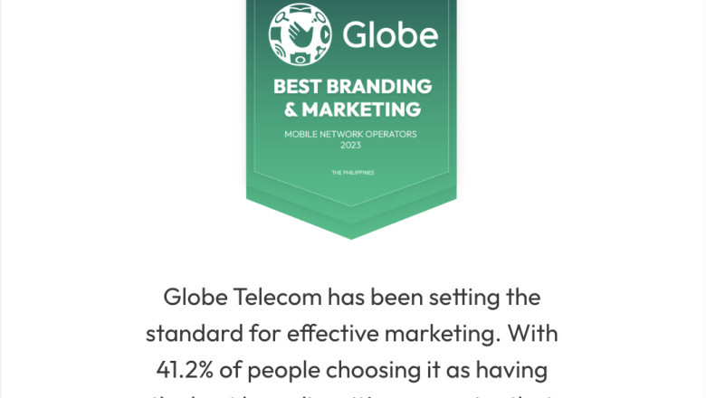 Globe dominates Standard Insights Consumer Choice Award Testament to service reliability and sustainable practices