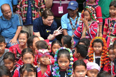 VP Sara joins Brigada Eskwela in far-flung Davao schools
