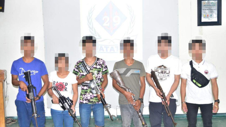 1 NPA rebel dies, 6 others surrender in Caraga, Northern Mindanao