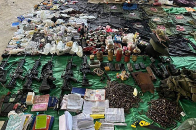 Several guns, war materials seized  in Surigao del Sur clash