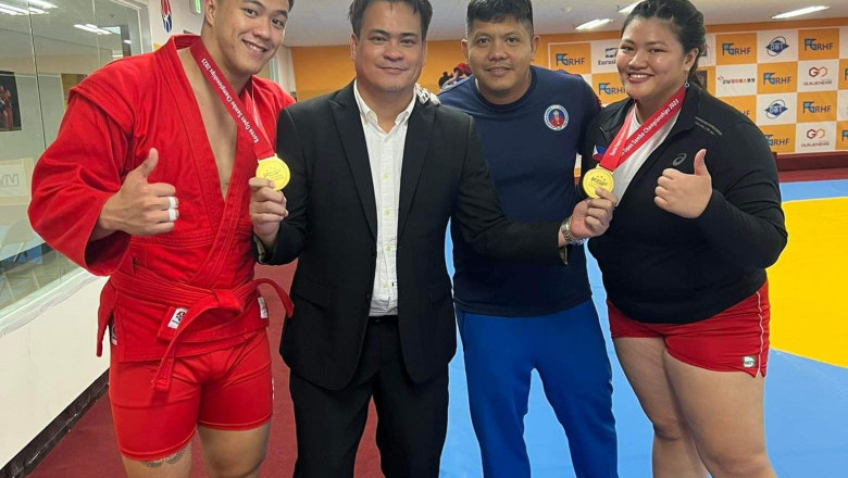 Pilipinas Sambo wins 8 medals in South Korea