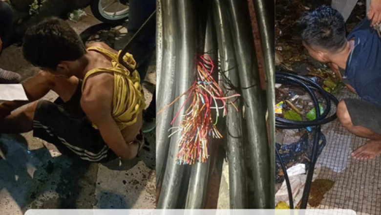 6 nabbed in separate cable theft incidents in Manila